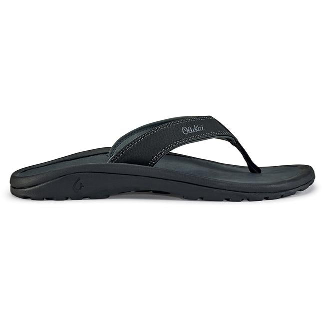 OluKai 'Ohana Black/Dark Shadow