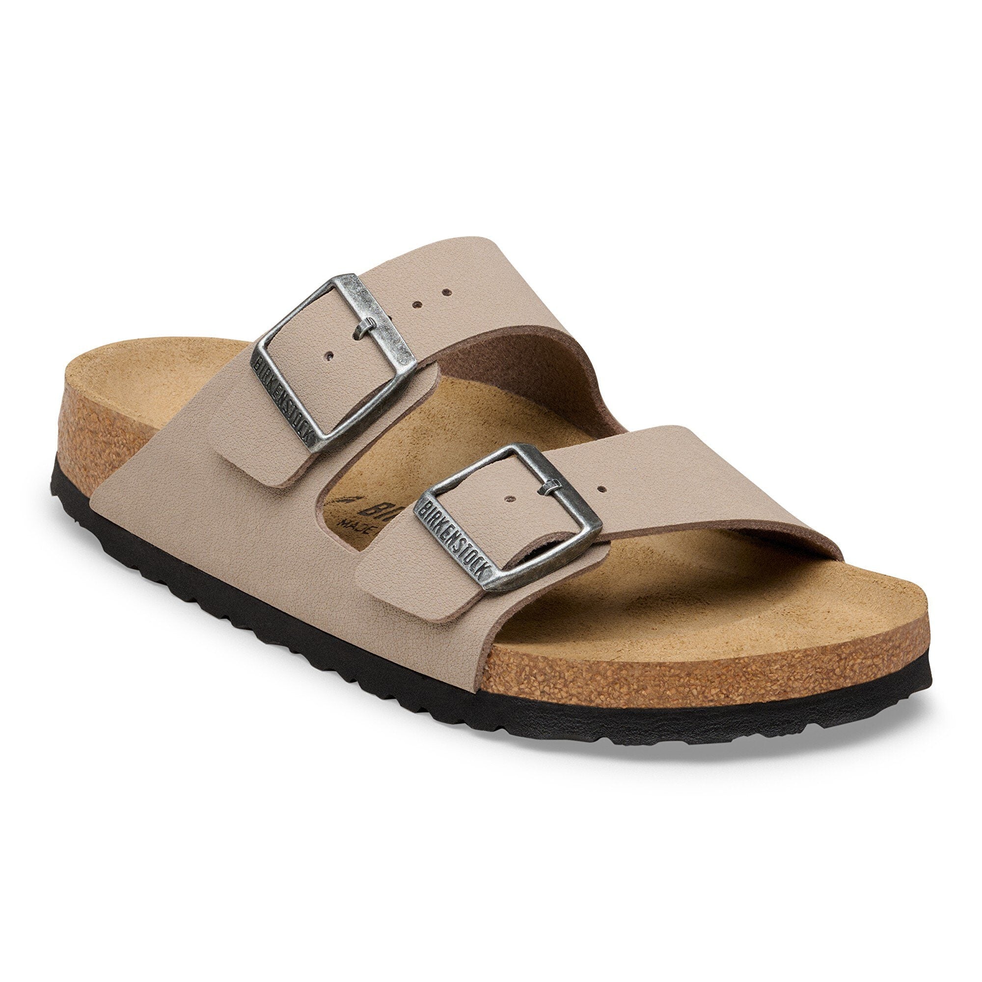 Birkenstock Arizona Birkibuc - Gray Taupe