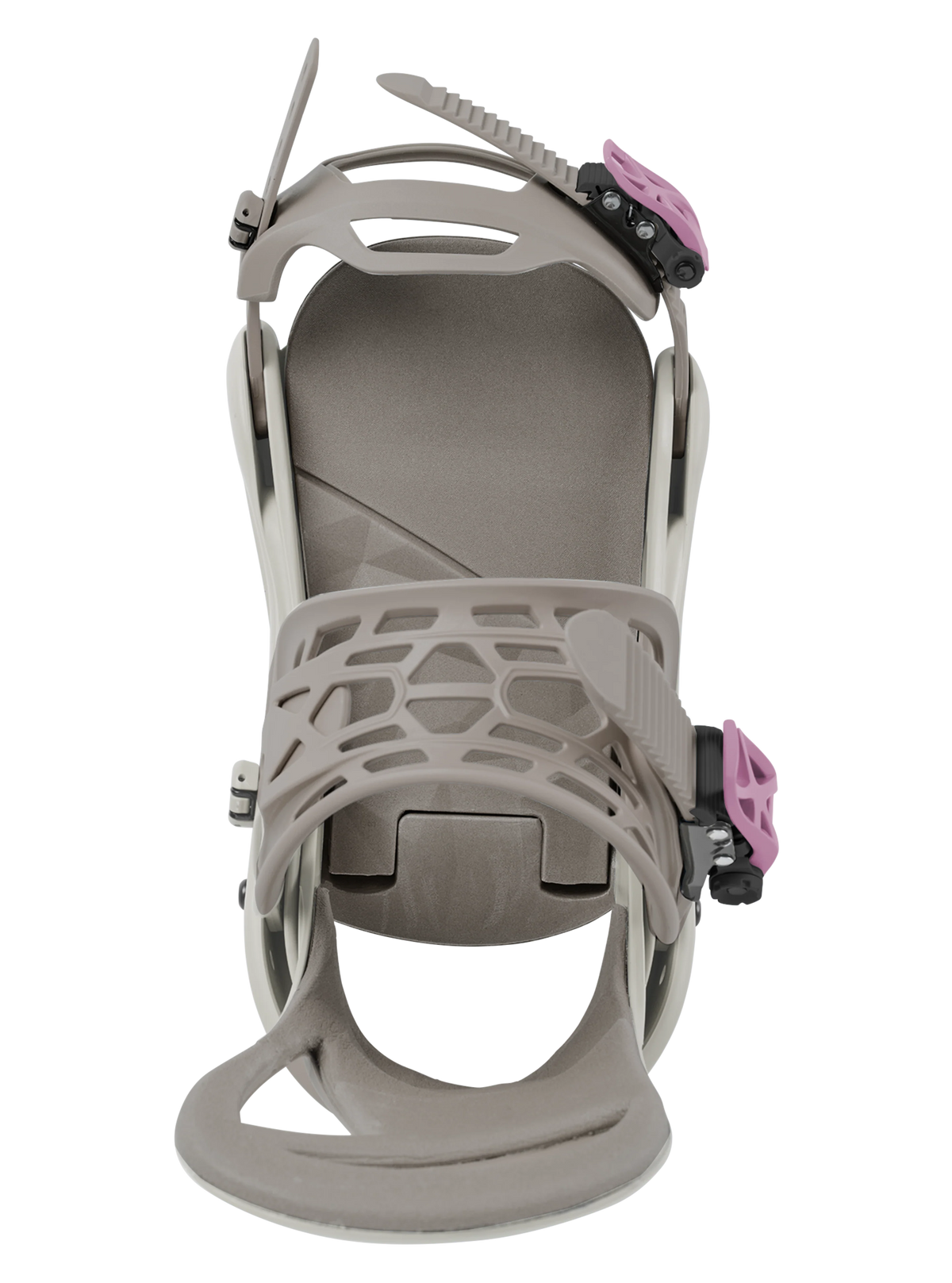 Burton Women's Citizen Re:Flex Snowboard Bindings - Chinchilla Gray - baseplate