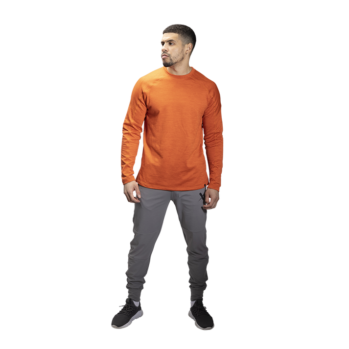 Fleece Long Sleeve Training Men's Tee