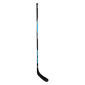 Bauer Intermediate X Series Grip Hockey Stick - 2025 - Black/Blue, full stick front view