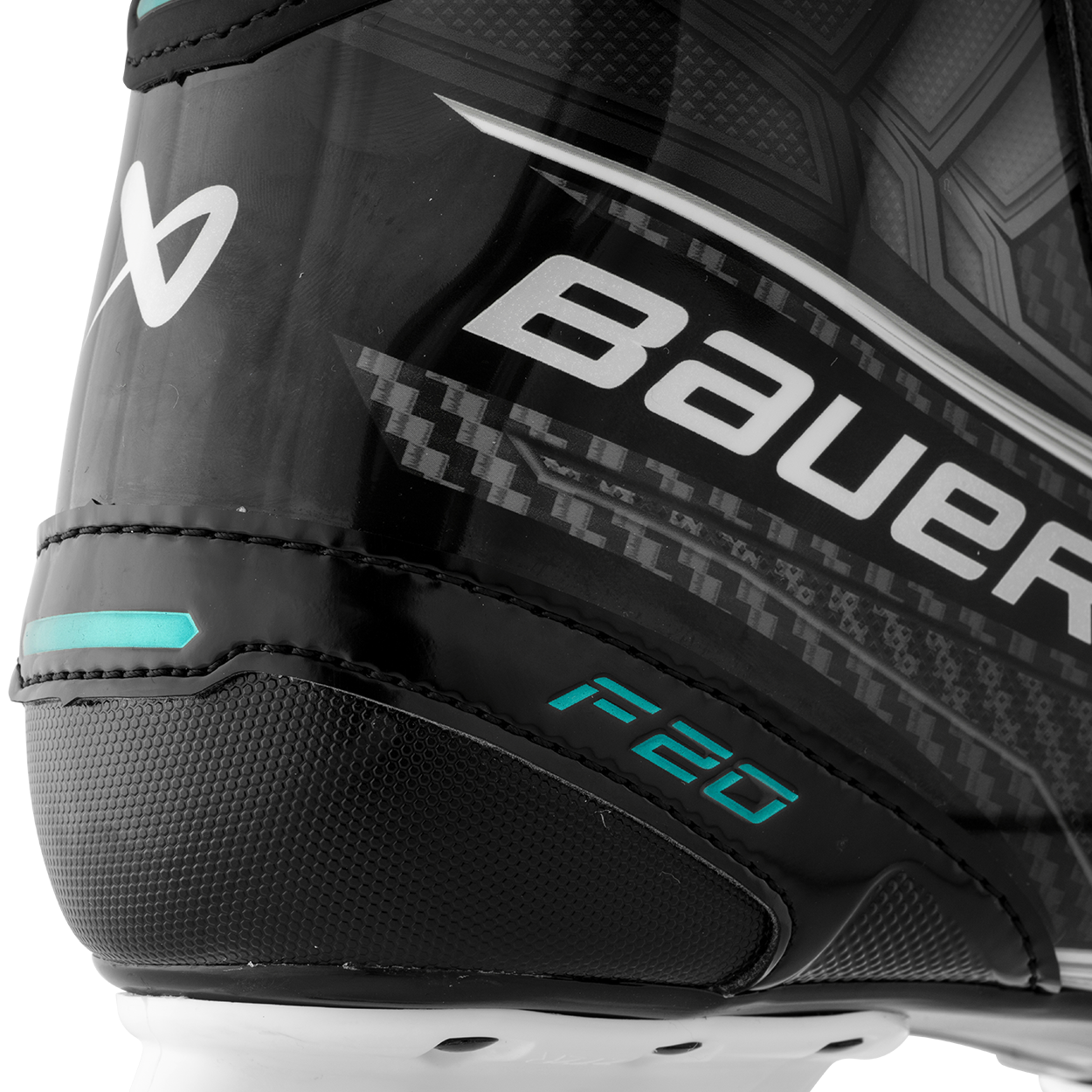 Bauer Supreme F20 Hockey Skates - foxing detail