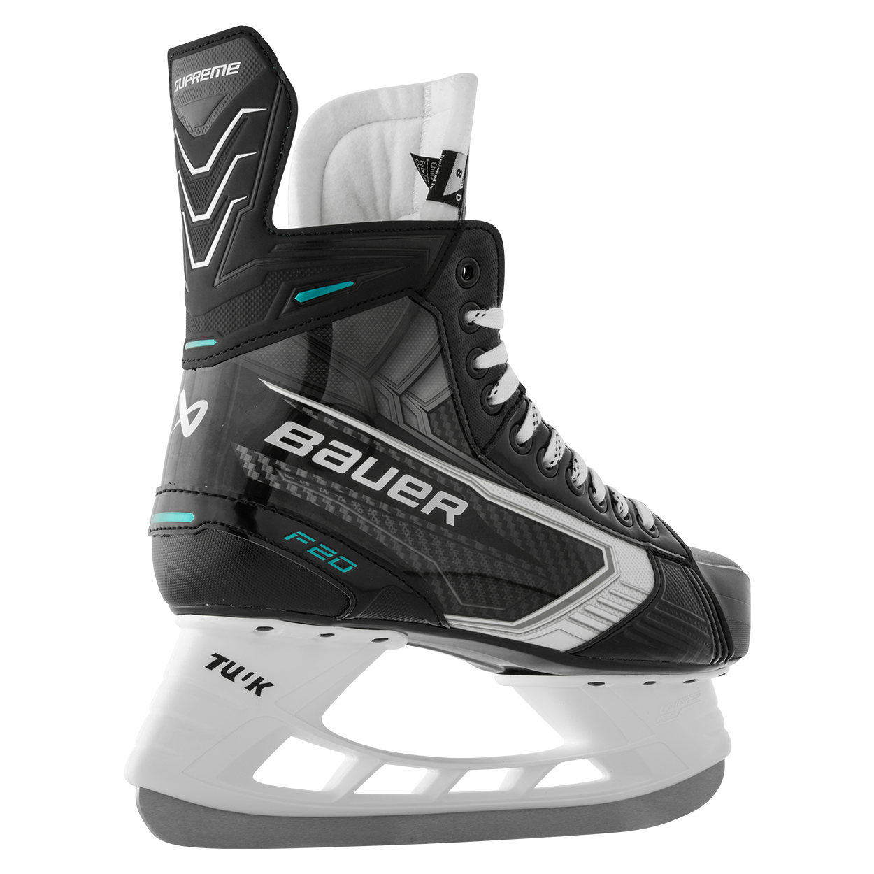 Bauer Supreme F20 Hockey Skates - three-quarter rear