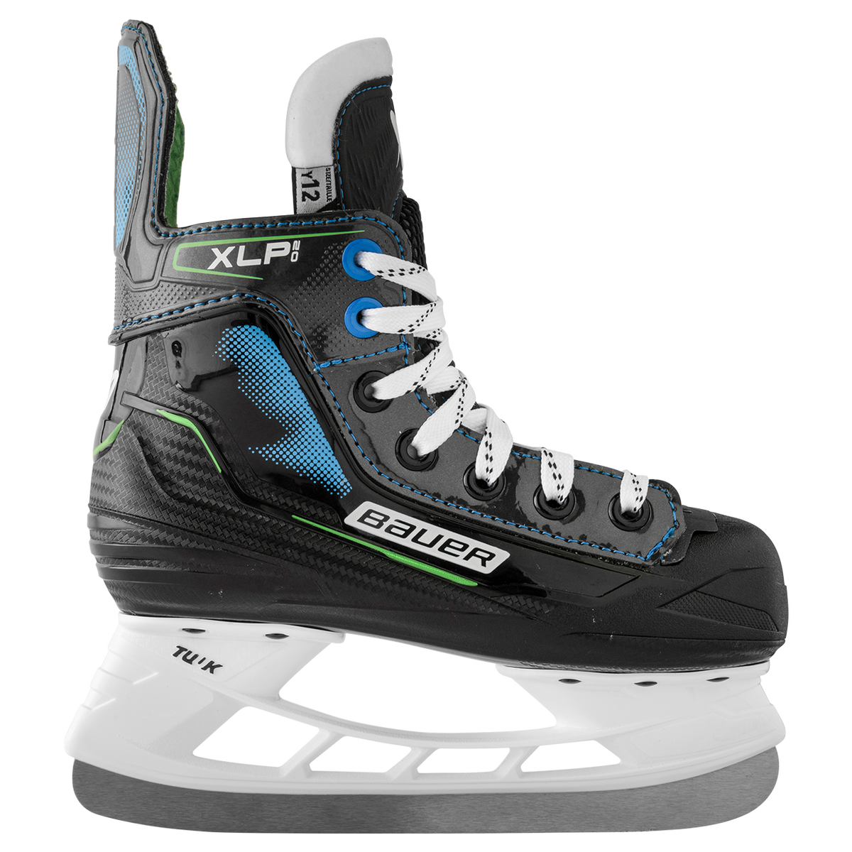 Bauer Youth X-LP 2.0 Hockey Skates - Black, side view
