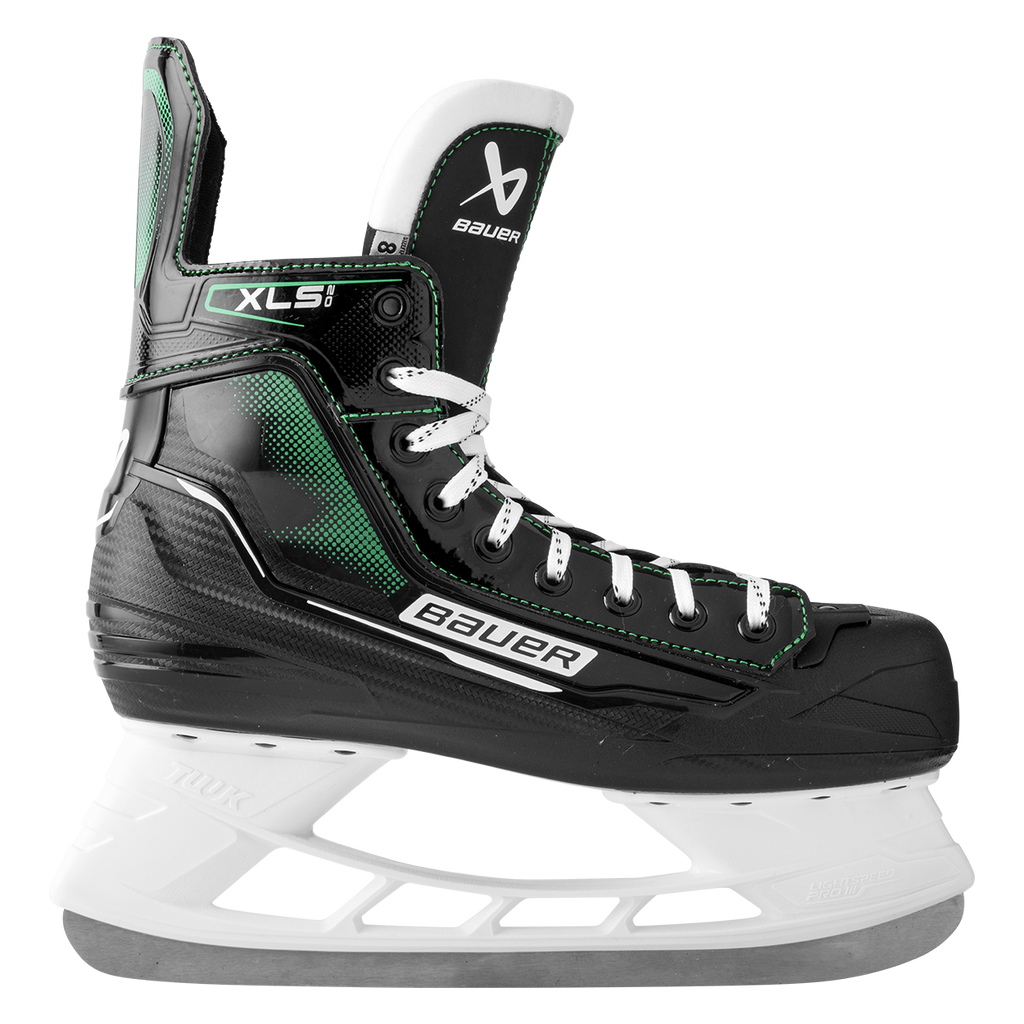 Bauer Senior X-LS 2.0 Hockey Skates - Black, side view