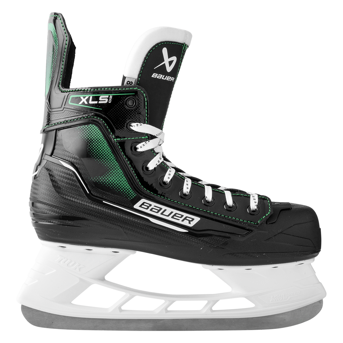 Bauer Senior X-LS 2.0 Hockey Skates - Black, side view