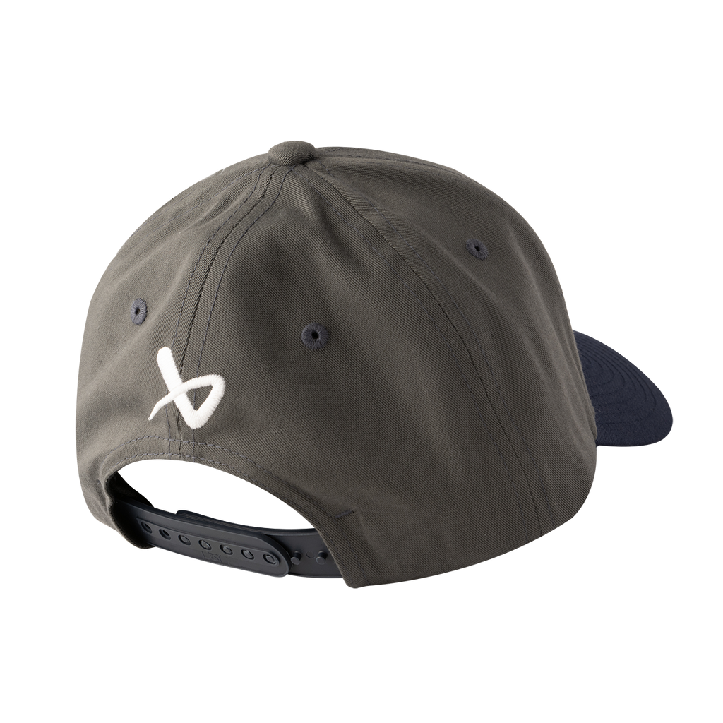 Bauer Curved Brim 2 Tone Hat - Navy - back