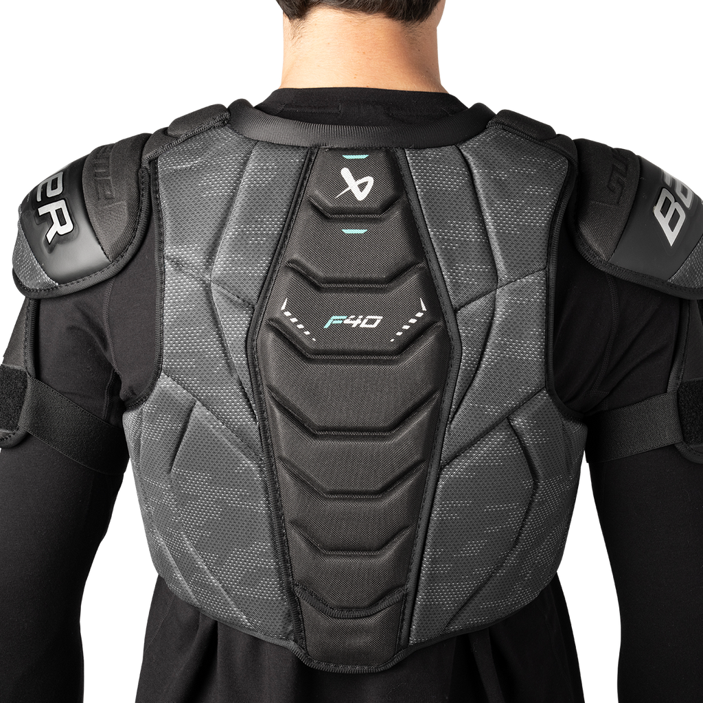 Bauer Intermediate Supreme F40 Shoulder Pads - back