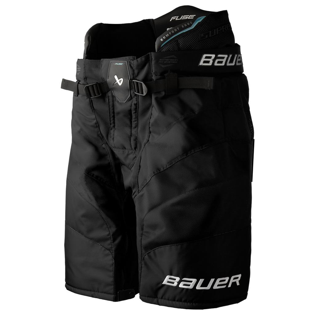 Bauer Intermediate Supreme Fuse Pants - Black, front view