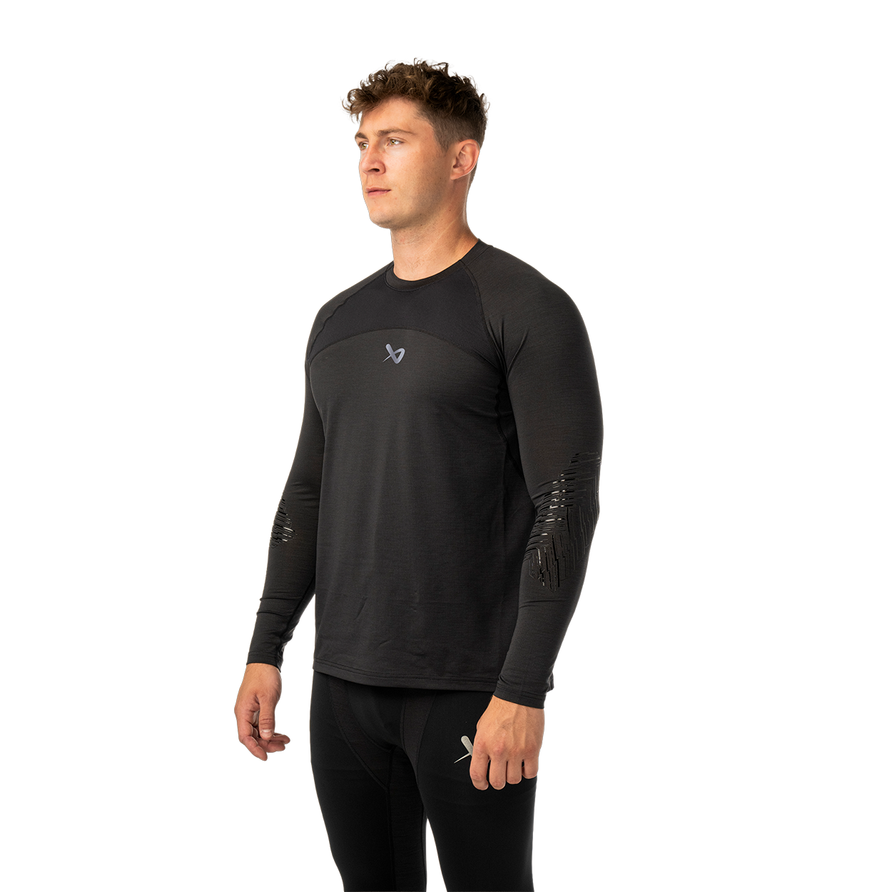 Bauer Senior Pro Baselayer Top - 3/4 view