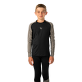 Bauer Performance Baselayer youth long-sleeve top, black, front