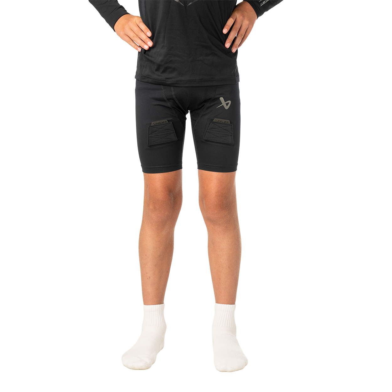 Bauer Youth Performance Base Layer Short - front