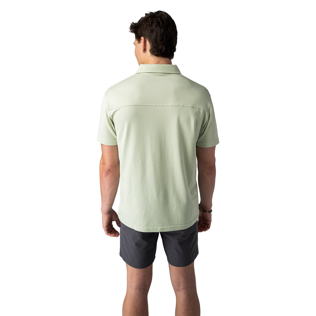 Bauer Men's Runoff Performance Polo - Sand Trap