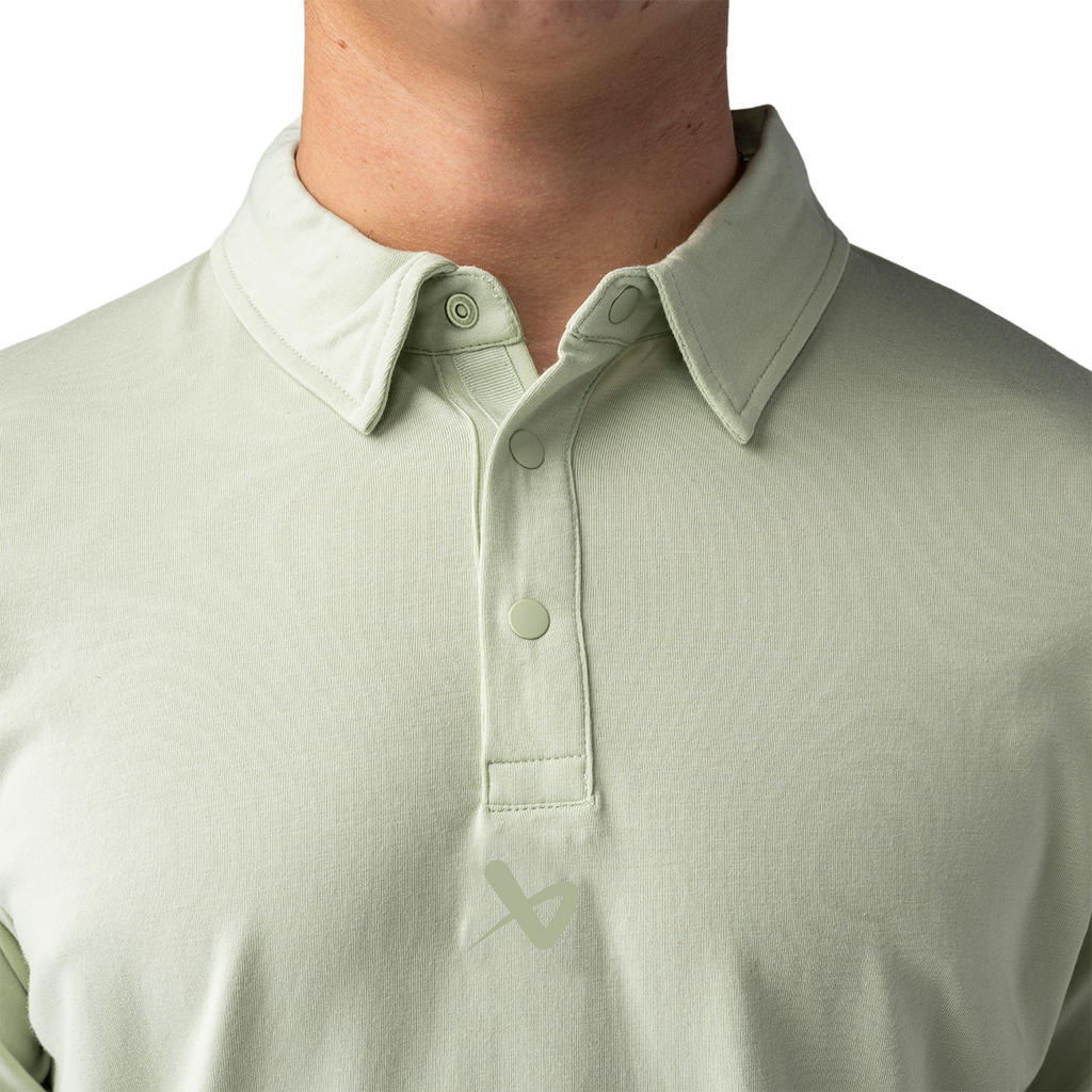Bauer Men's Runoff Performance Polo - Sand Trap
