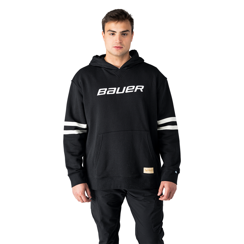Bauer Jersey Senior Hoodie - Black - front