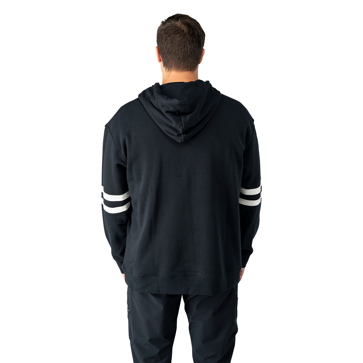 Bauer Jersey Senior Hoodie - Black - back