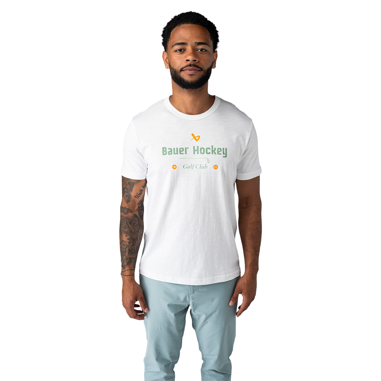 Bauer Men's Golf Club Graphic Tee