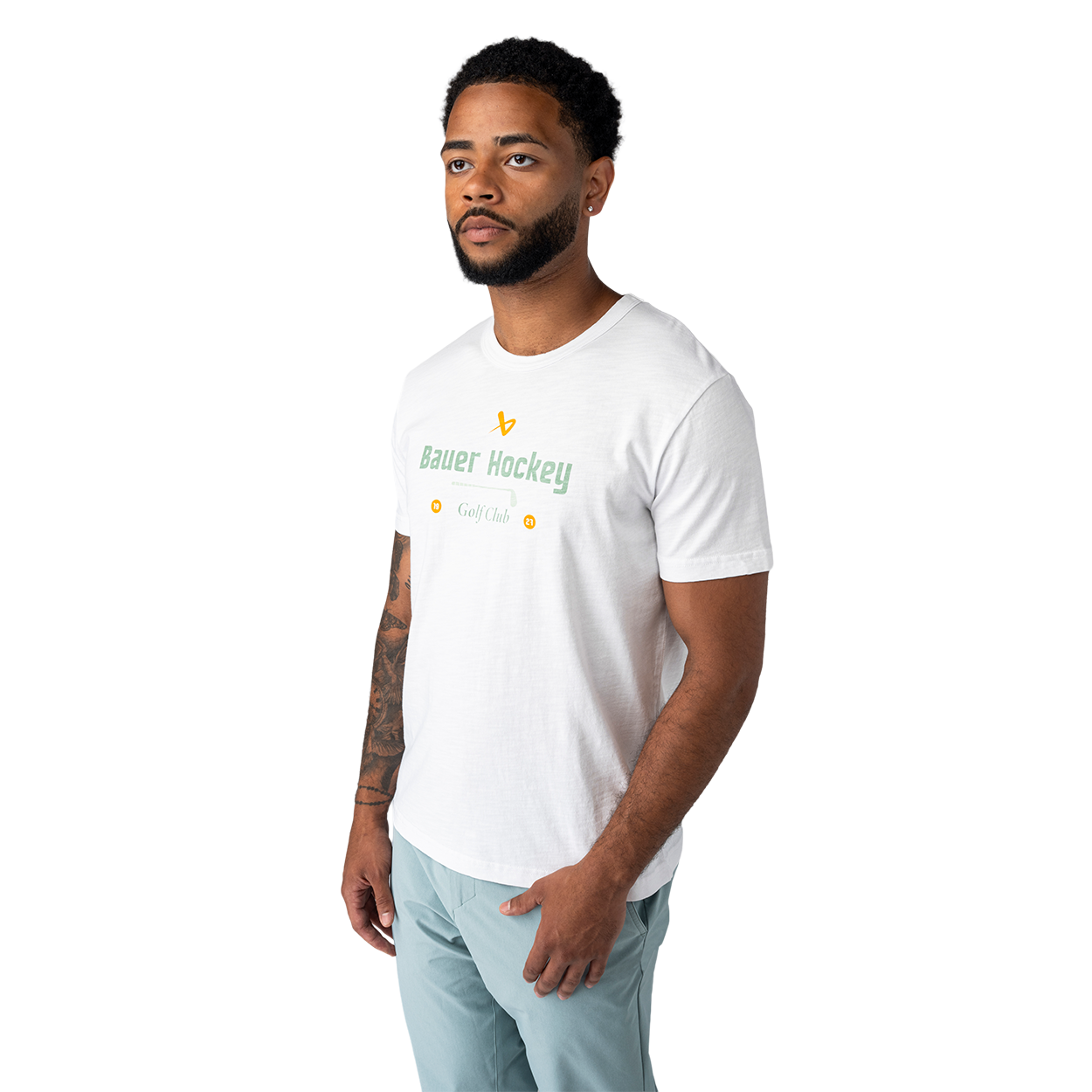 Bauer Men's Golf Club Graphic Tee