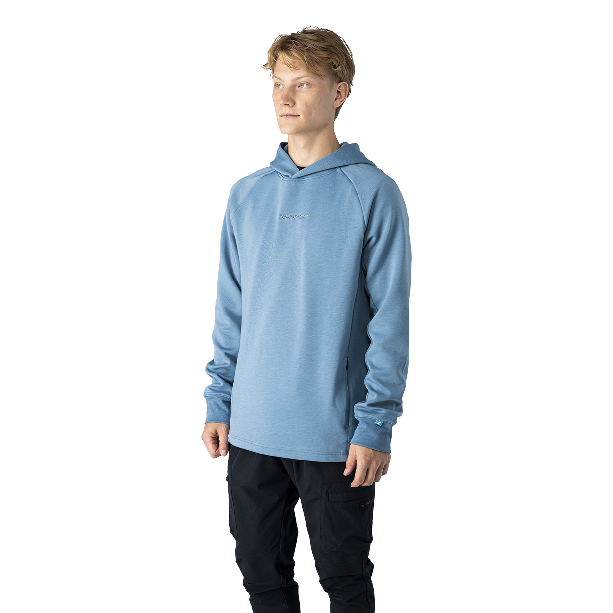 Bauer Travel Senior Hoodie - Blue - detail
