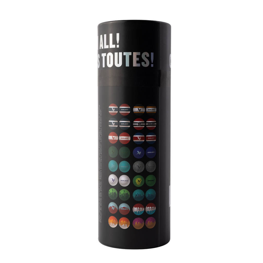 Bauer Mystery Mini Balls 3 Pack 2026 - sealed tube, alternate view