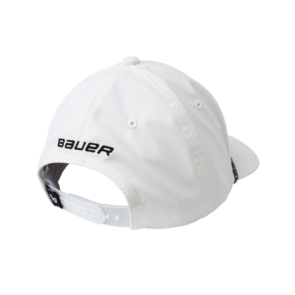 Bauer Pigeon Senior Snapback Hat - White - back