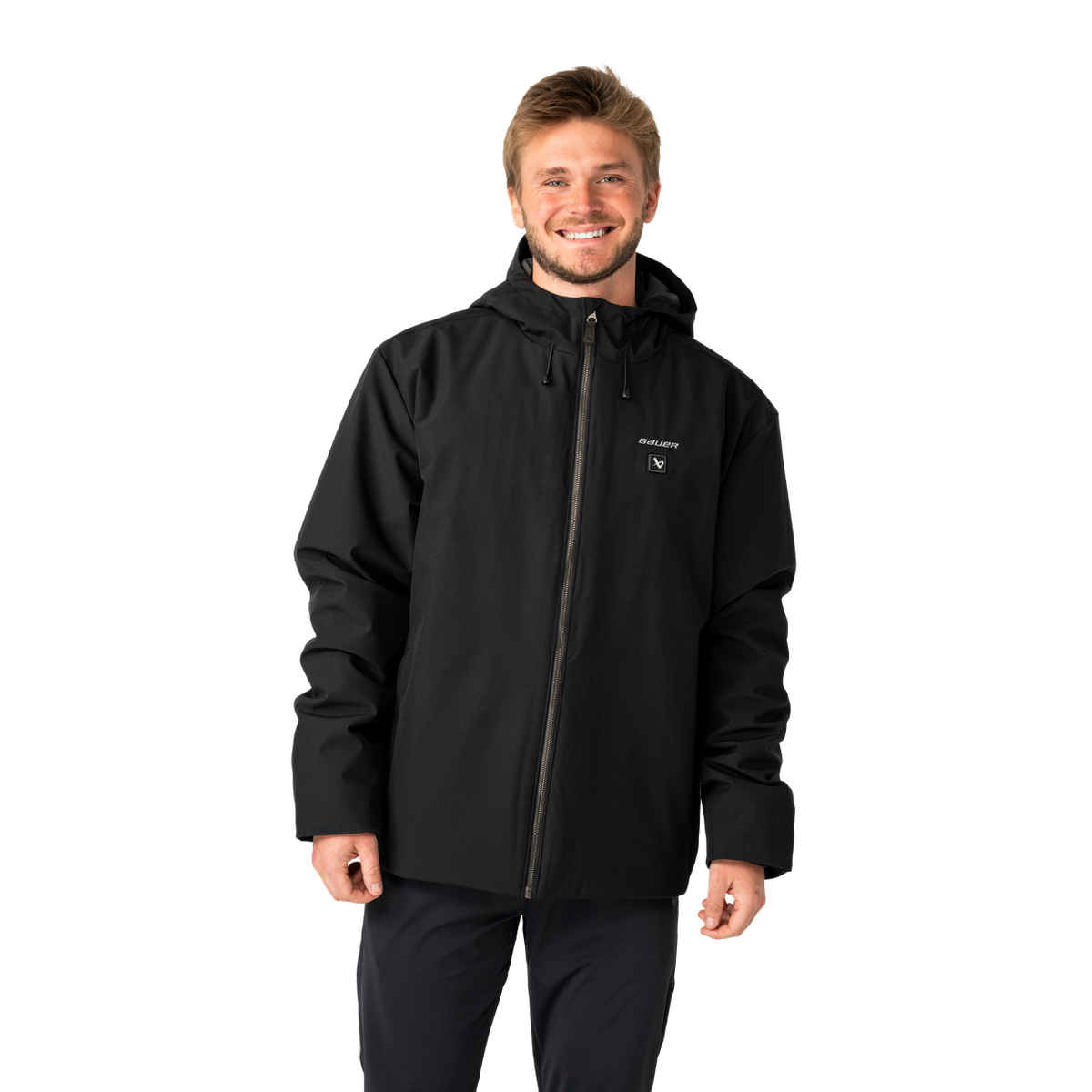 Bauer Men's Redline Heated Jacket - BLACK, front