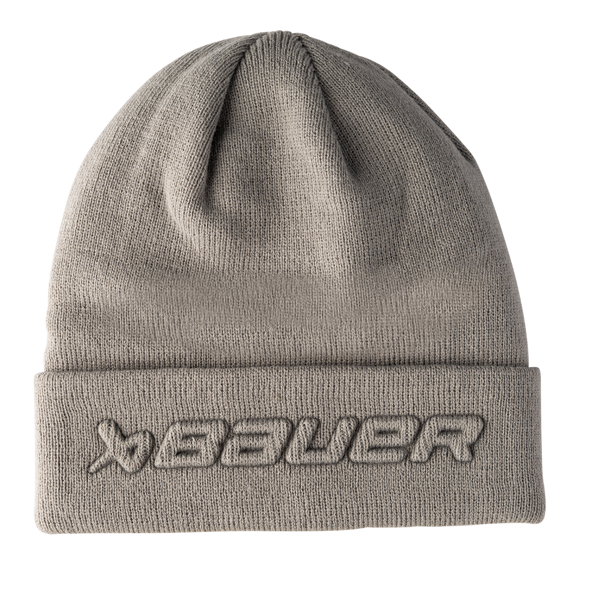 Bauer Embossed Toque - ALLOY, front