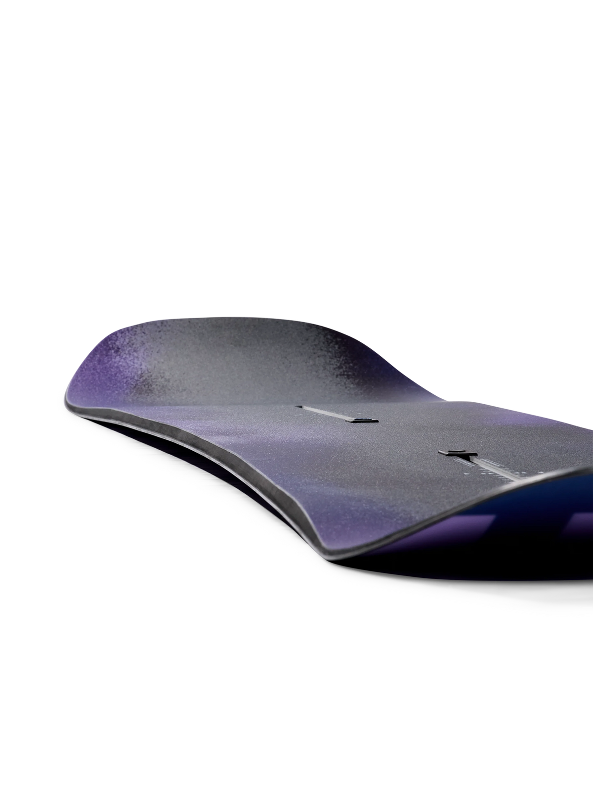 Burton Men's Custom Camber Snowboard - Faded, camber profile view