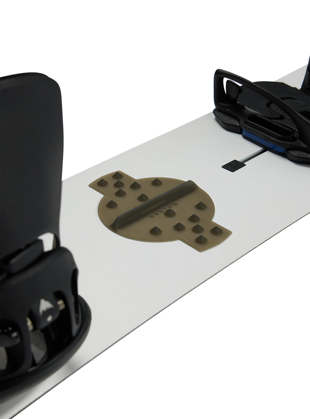 Burton Large Scraper Pad - Translucent Black, mounted