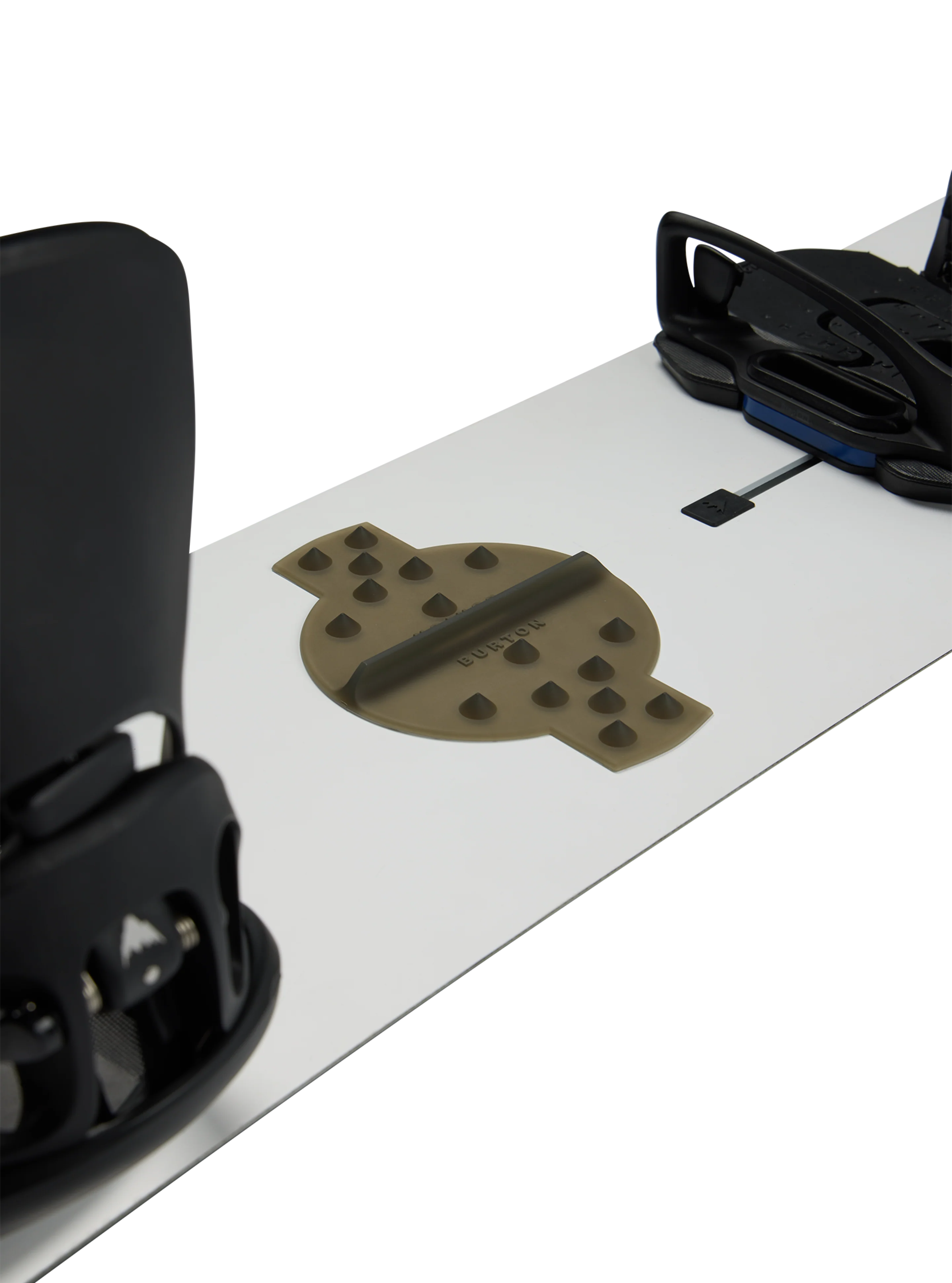 Burton Large Scraper Pad - Translucent Black, mounted