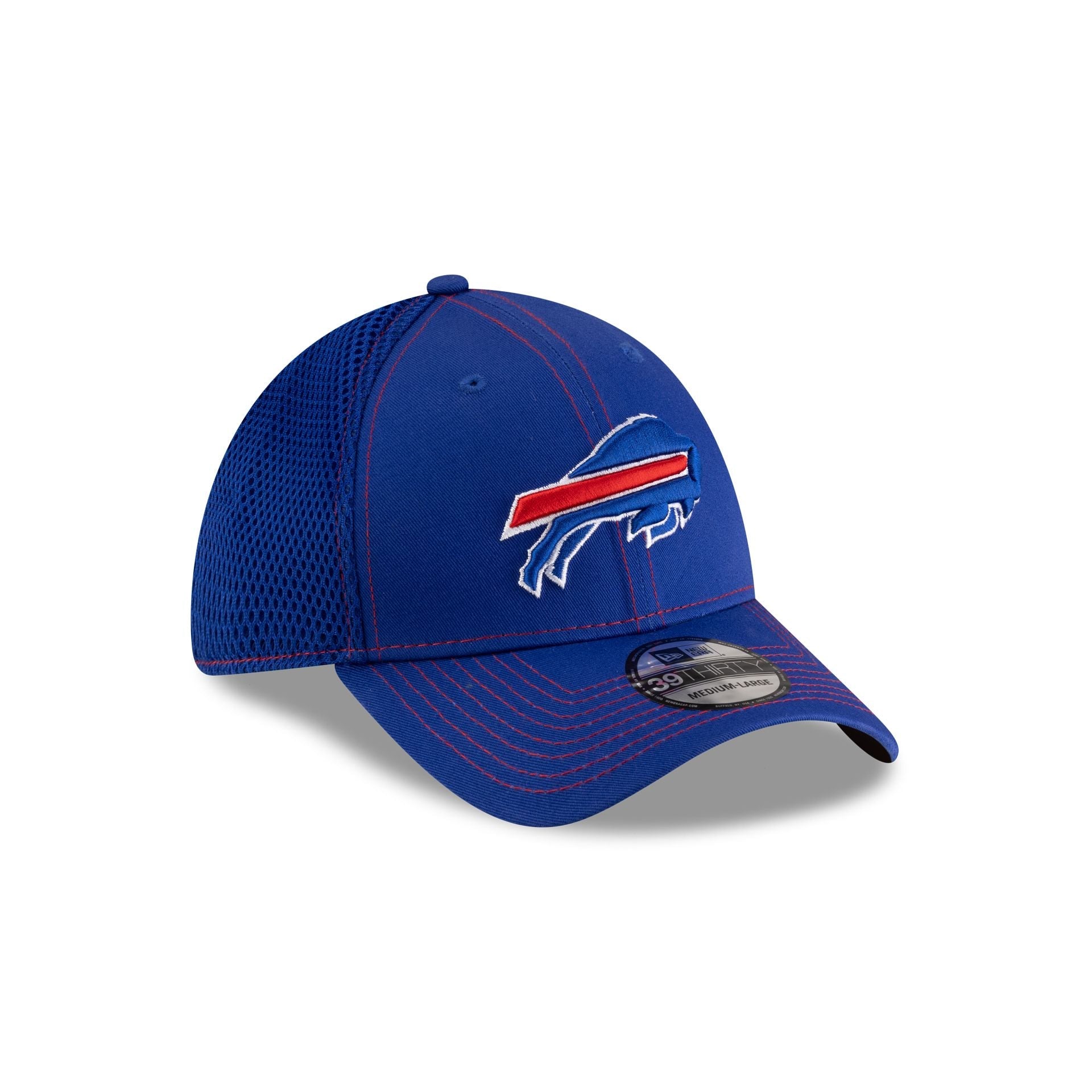 New Era Buffalo Bills NFL 2026 Neo 39THIRTY flex hat, three-quarter right view
