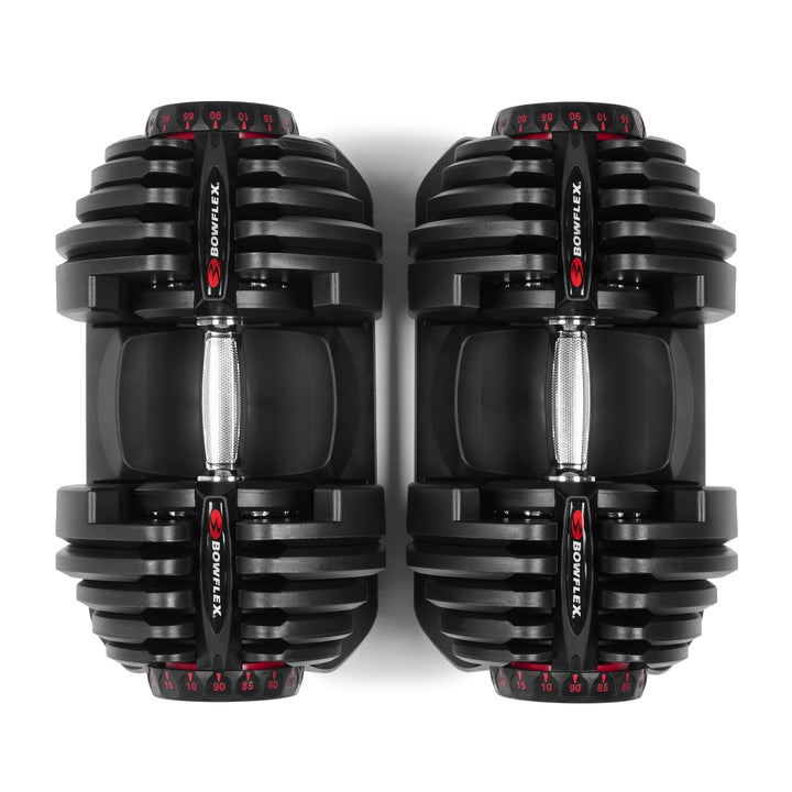 1090 SelectTech Adjustable Dumbbells- Pair (10-90lbs)