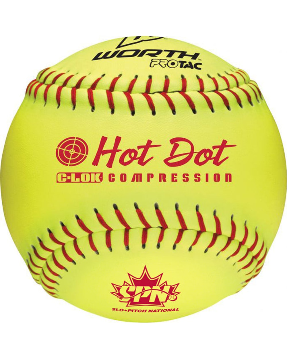 11" Hot Dot Optic Softball