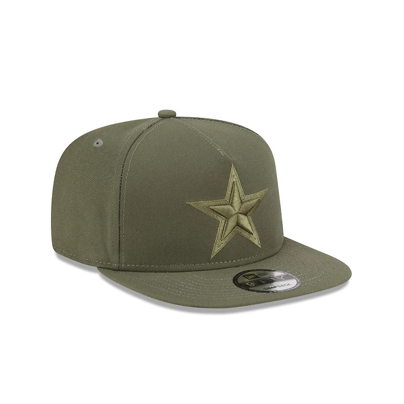 New Era Dallas Cowboys Olive Color Pack A-Frame 9FIFTY Snapback Hat