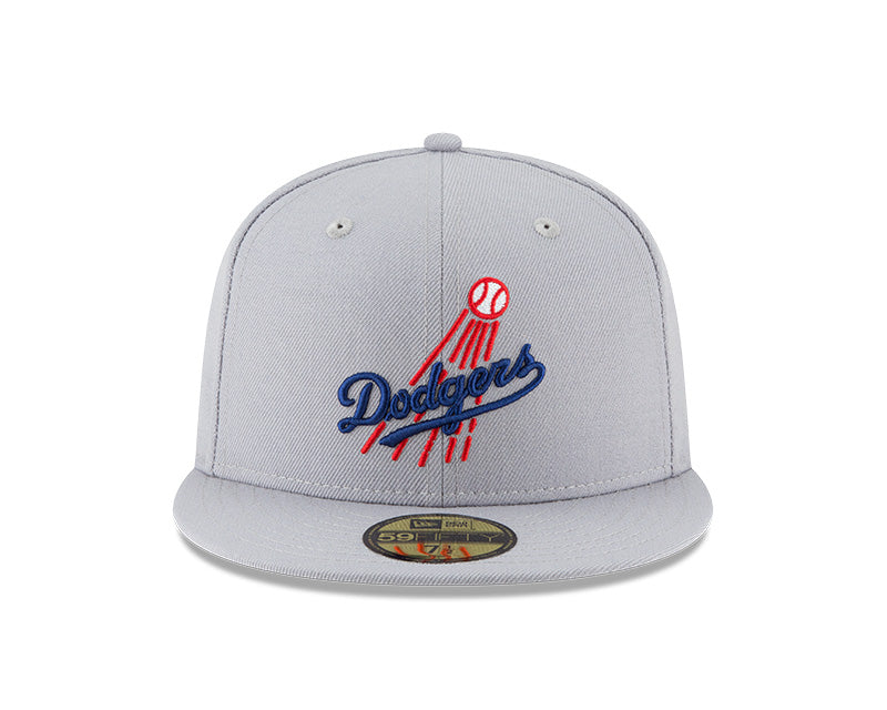 Los Angeles Dodgers Gray Cooperstown Collection Wool 59FIFTY Fitted Hat