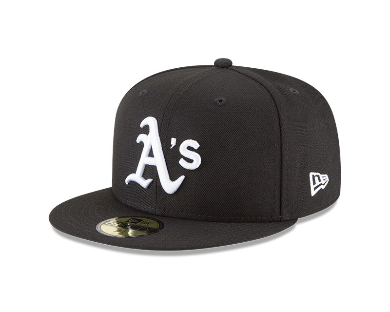 MLB Basic 59FIFTY Black/White Fitted Cap
