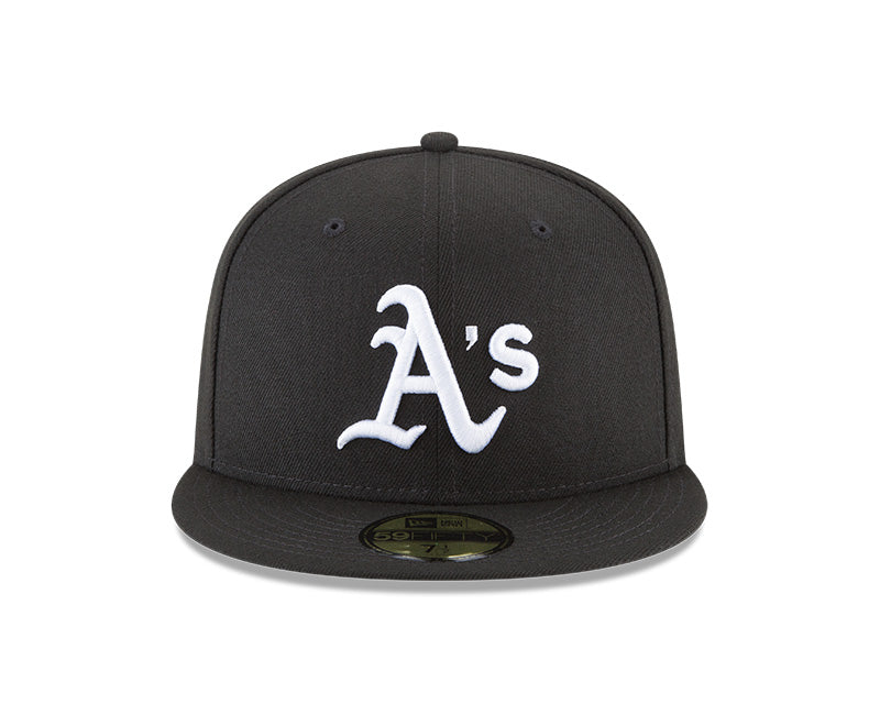 MLB Basic 59FIFTY Black/White Fitted Cap