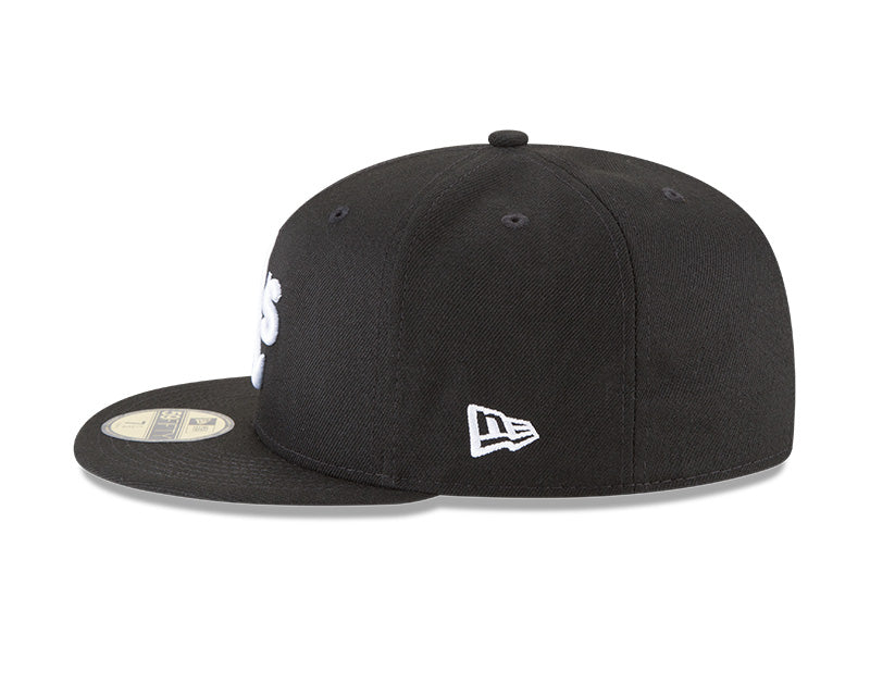 MLB Basic 59FIFTY Black/White Fitted Cap