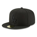 Los Angeles Dodgers Blackout Basic 59FIFTY Fitted