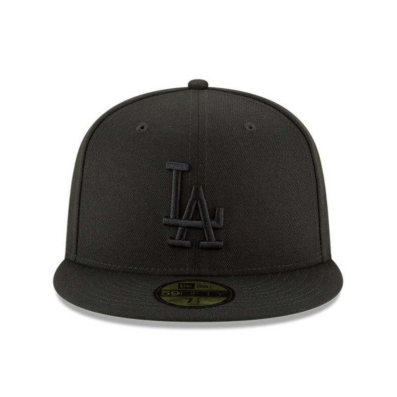 Los Angeles Dodgers Blackout Basic 59FIFTY Fitted