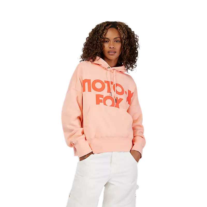 Women's Moto-X Oversized Fleece Hoodie