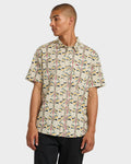 RVCA Men's La Eye Floral Shirt