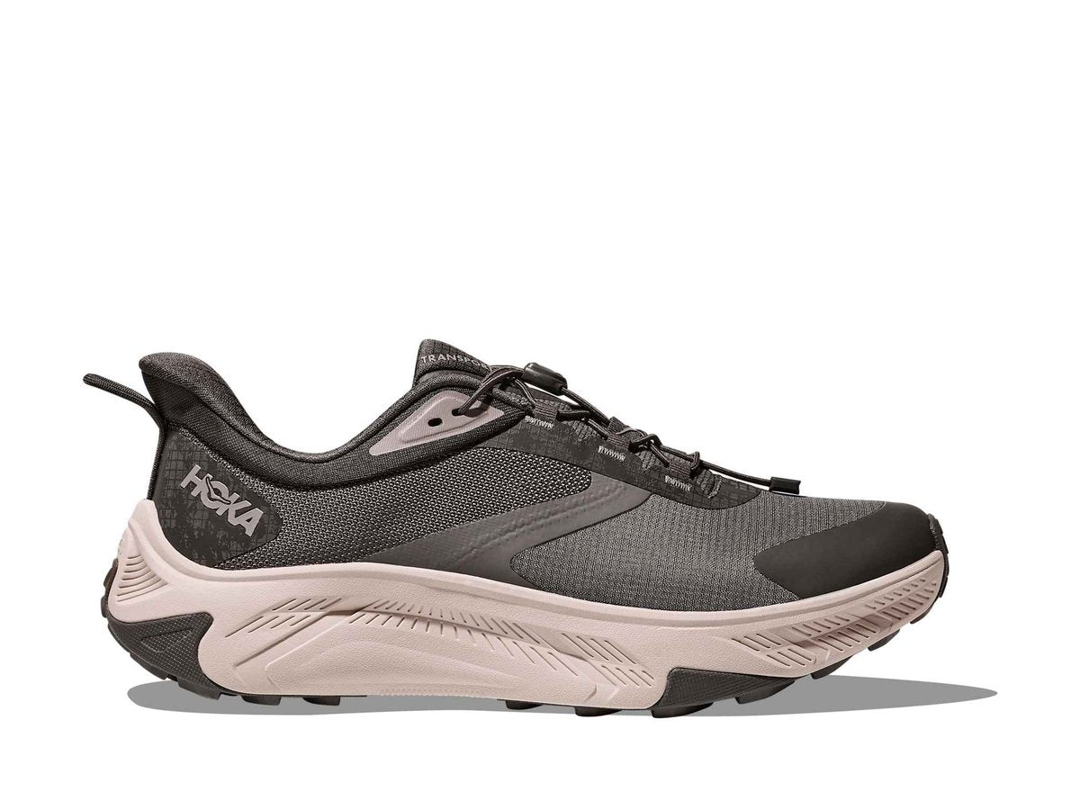Hoka Men's Transport 2 Walking Shoe in Gravel/Stucco
