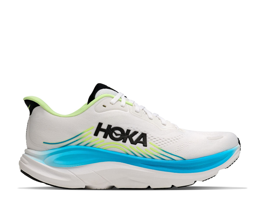 Hoka Men's Clifton 11 Running Shoe in Frost/Black