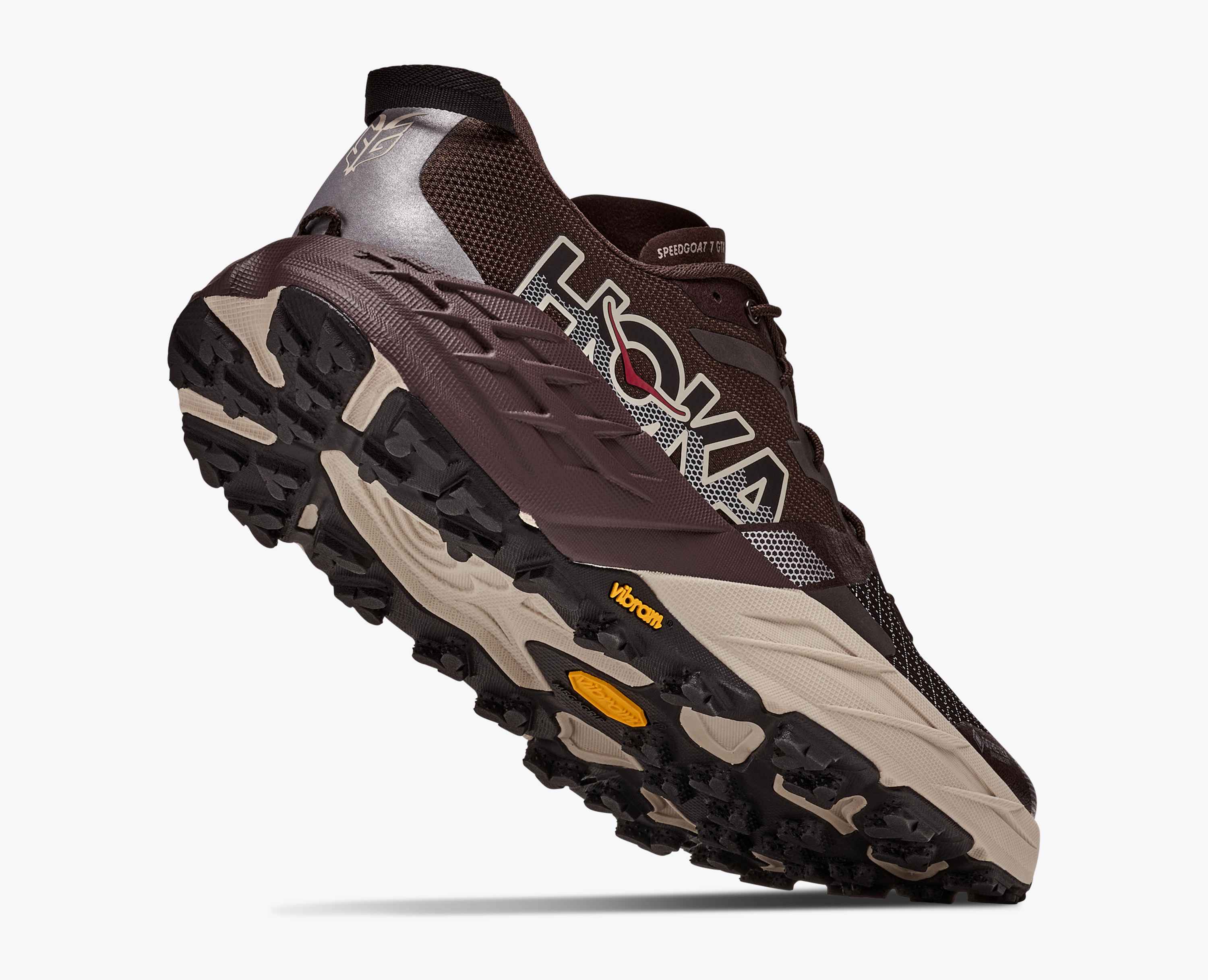 Hoka Men's Speedgoat 7 GTX Shoes - three-quarter view