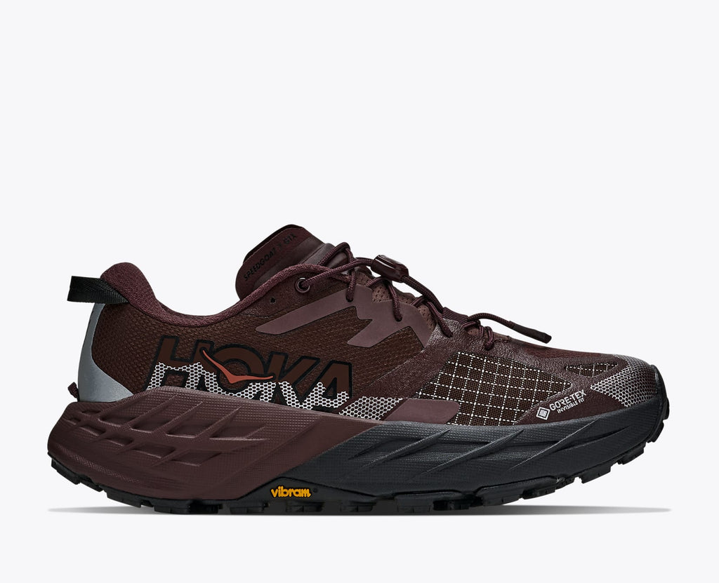 Hoka Women's Speedgoat 7 GTX - Deep Mauve - lateral