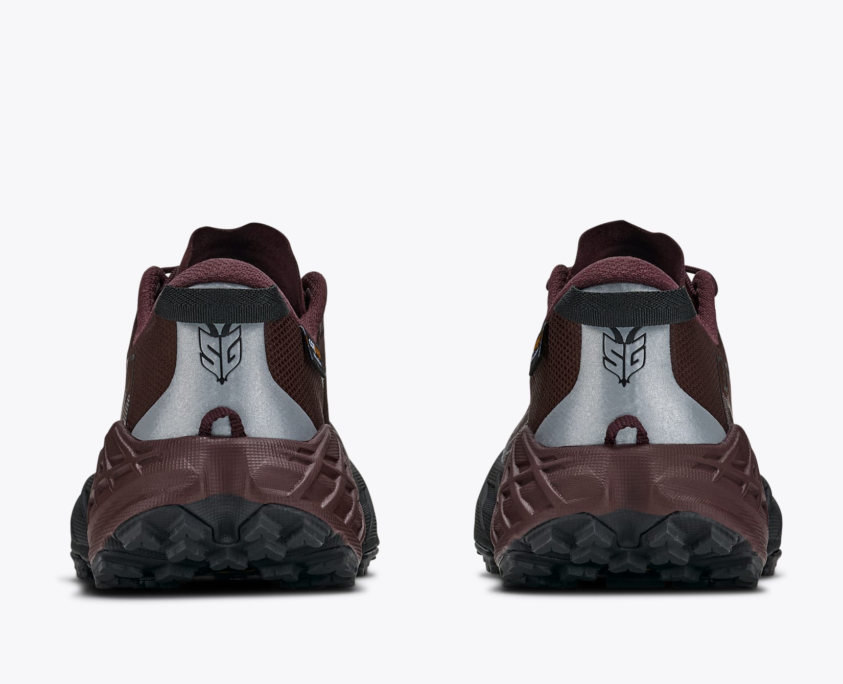 Hoka Women's Speedgoat 7 GTX - Deep Mauve - front and back