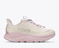 Hoka Women's Clifton 11 GTX - Alabaster/Pink Opal - lateral