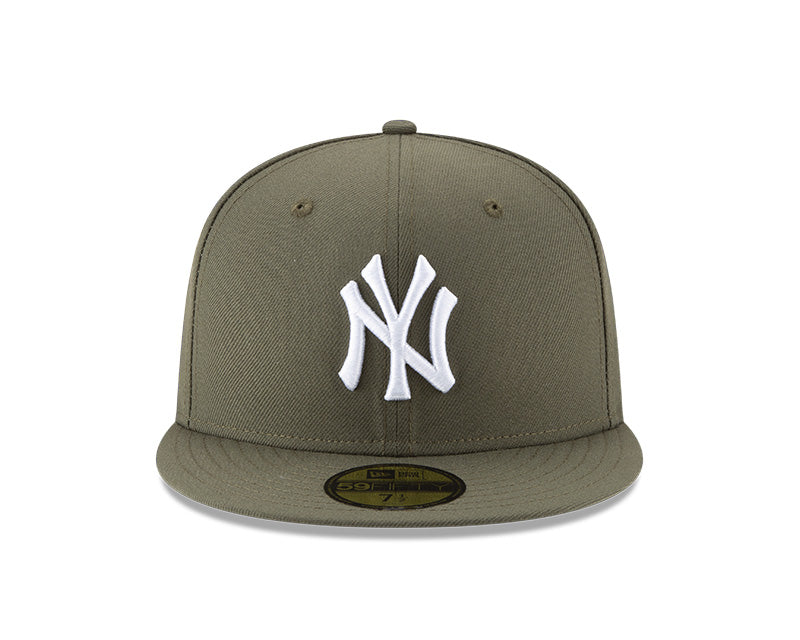 New Era New York Yankees Olive Basic 59FIFTY Fitted Hat