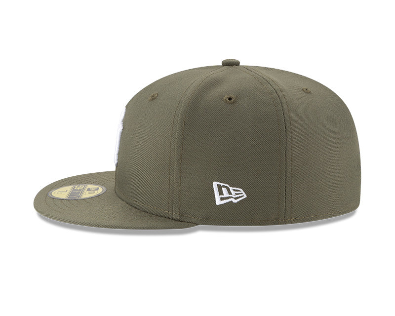 New Era New York Yankees Olive Basic 59FIFTY Fitted Hat